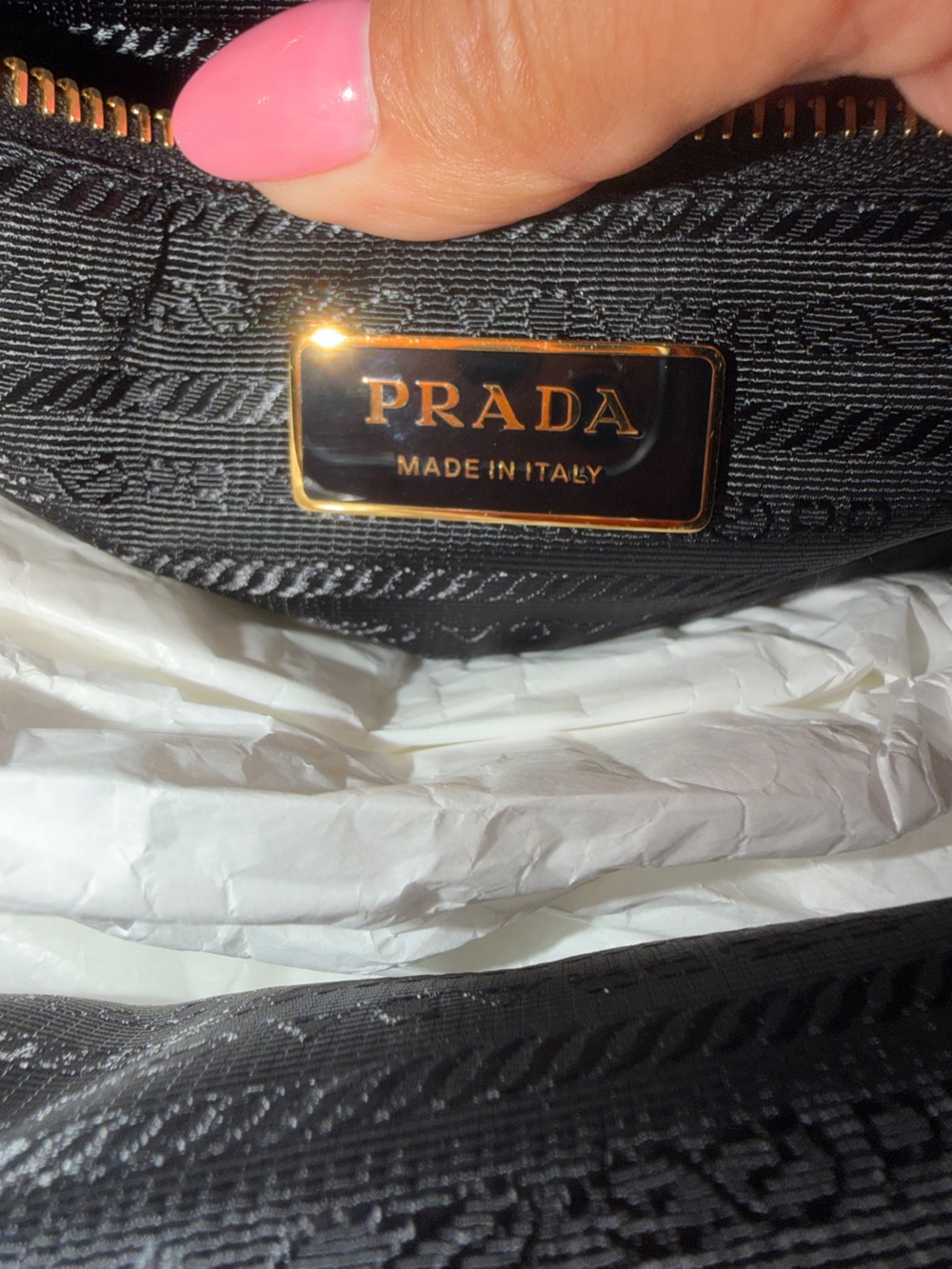 Prada Bonnie in large NEW w GHW - Picture 16 of 16